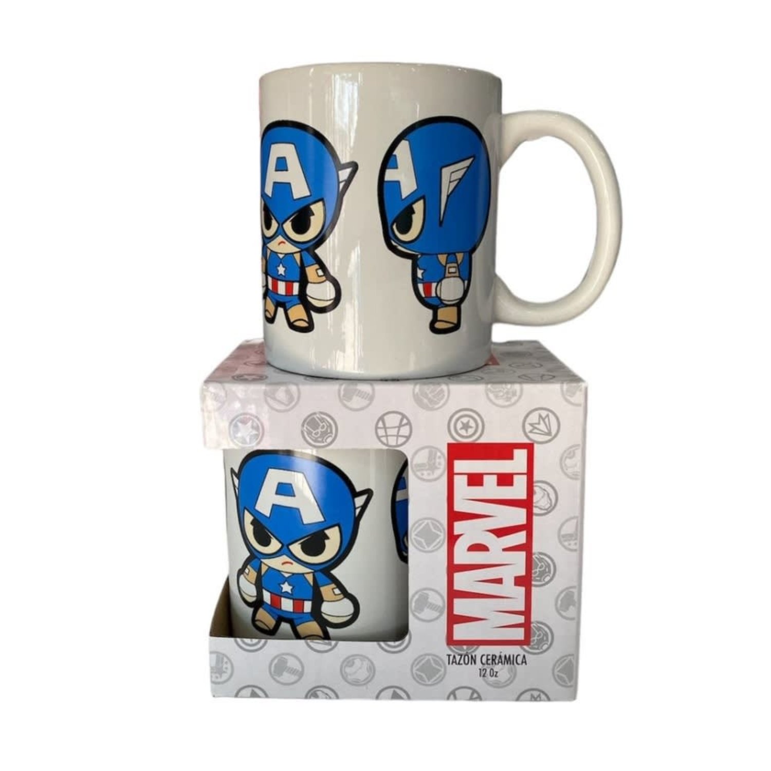 TAZON 12 OZ COLECCIÓN MARVEL CAPITAN AMERICA - 2