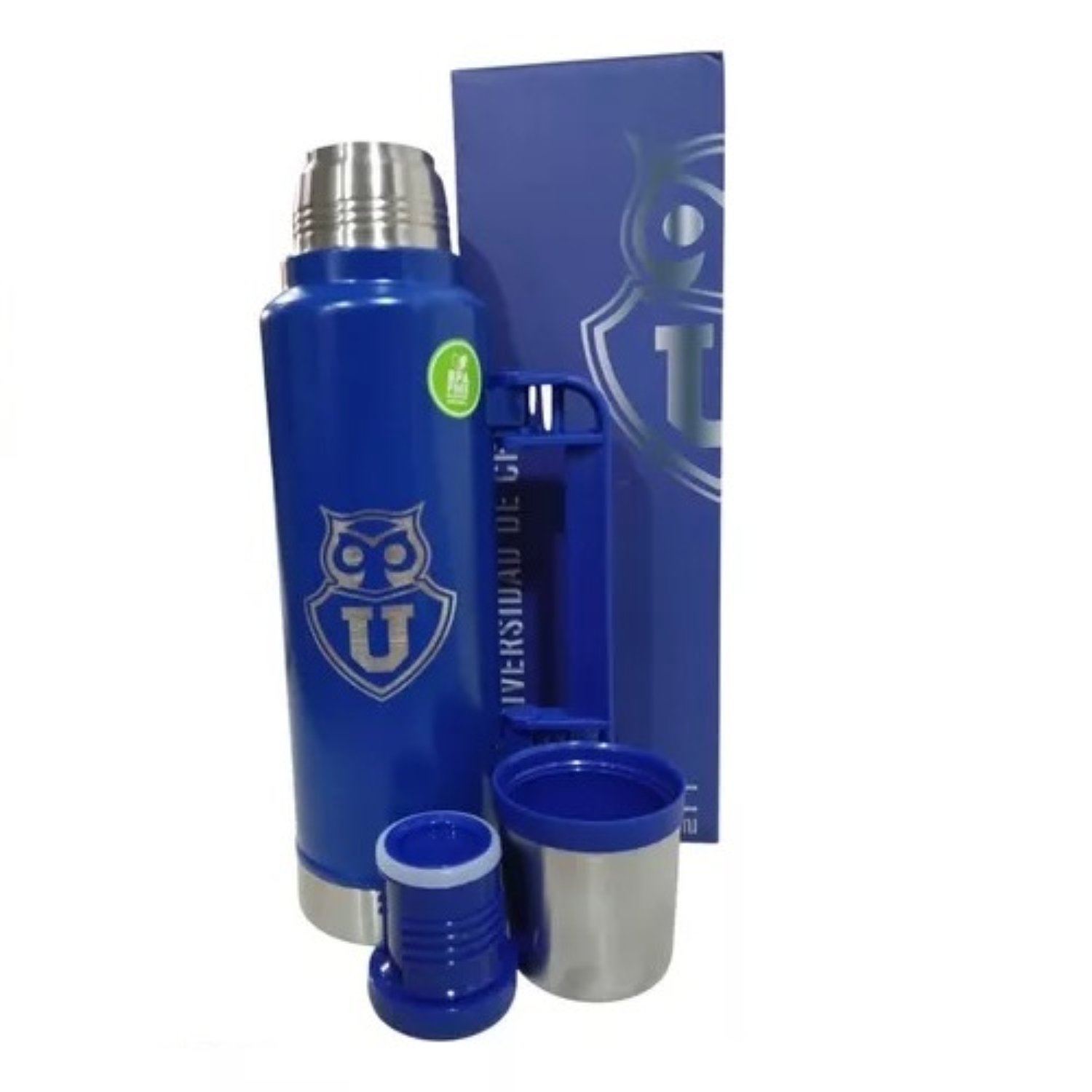TERMO U CHILE 1,5 LITROS DOBLE PARED ACERO INOXIDABLE - 3