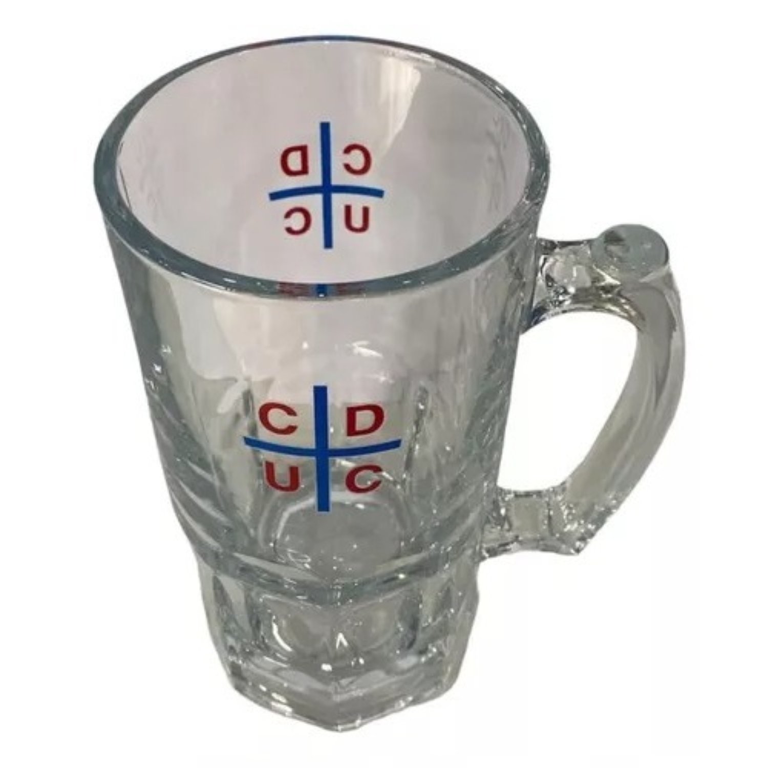 VASO CERVECERO SCHOPERO U CATOLICA 1 LITRO VIDRIO - 2