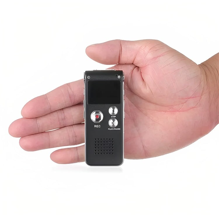 GRABADORA DIGITAL PROFESIONAL DE VOZ 8GB MP3 - 4