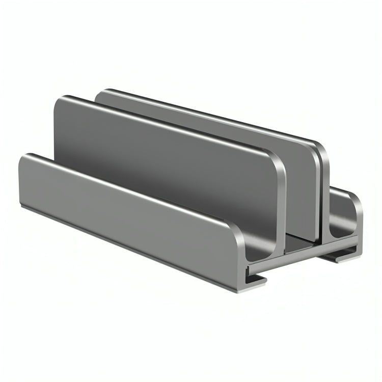 SOPORTE BASE VERTICAL ALUMINIO PARA NOTEBOOK SMARTPHONE - 1