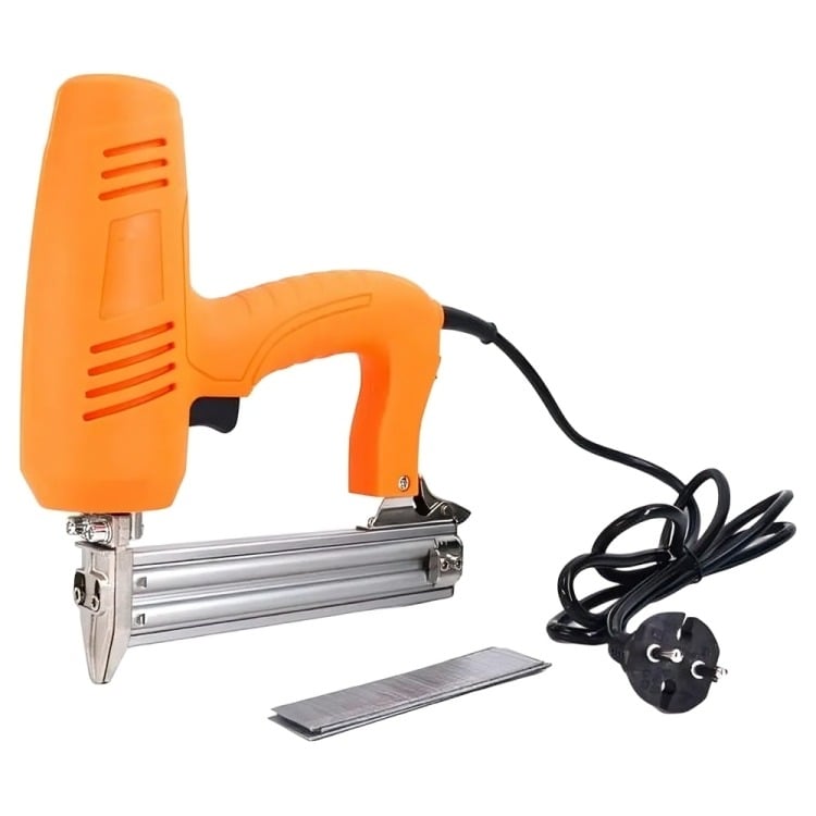 PISTOLA CLAVADORA GRAPADORA ELÉCTRICA +CLAVOS 1800W 220V F30 - 1