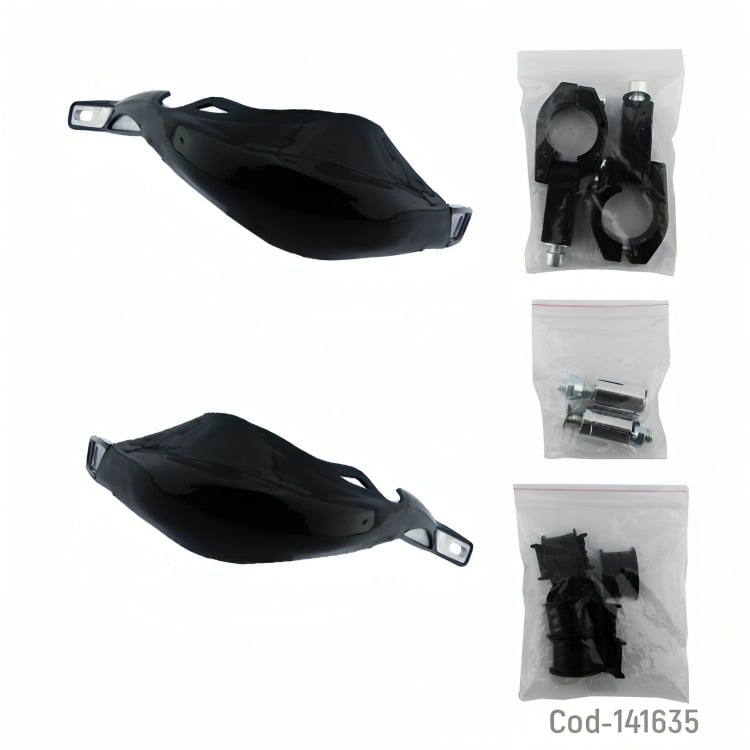 PROTECTOR DE MANILLAR PARA MOTOCROSS MEDIDAS 33X20CM EL PAR - 1