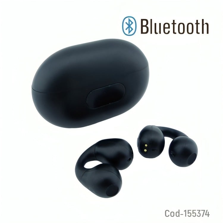 AUDIFONO TRUE WIRELESS BLUETOOTH MOD.Q80 CLIP ON CON PANTALLA LCD - 2