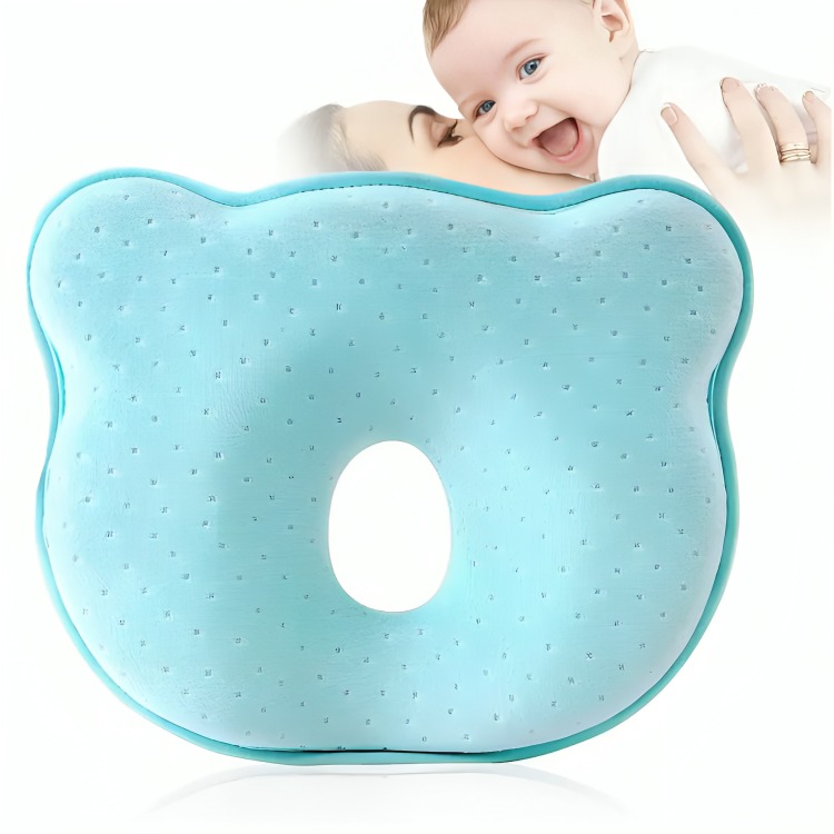 ALMOHADA PARA BEBÉ COJÍN ANTI-PLAGIOCEFALIA CABEZA PLANA - 3
