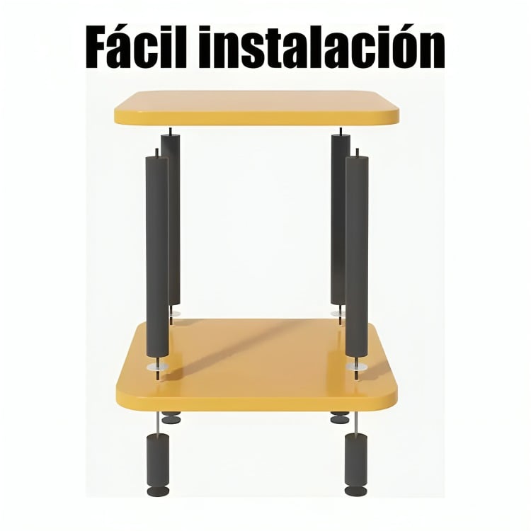 MESA DE CENTRO MINIMALISTA MADERA SALA DE ESTAR AUXILIA MESA - 1