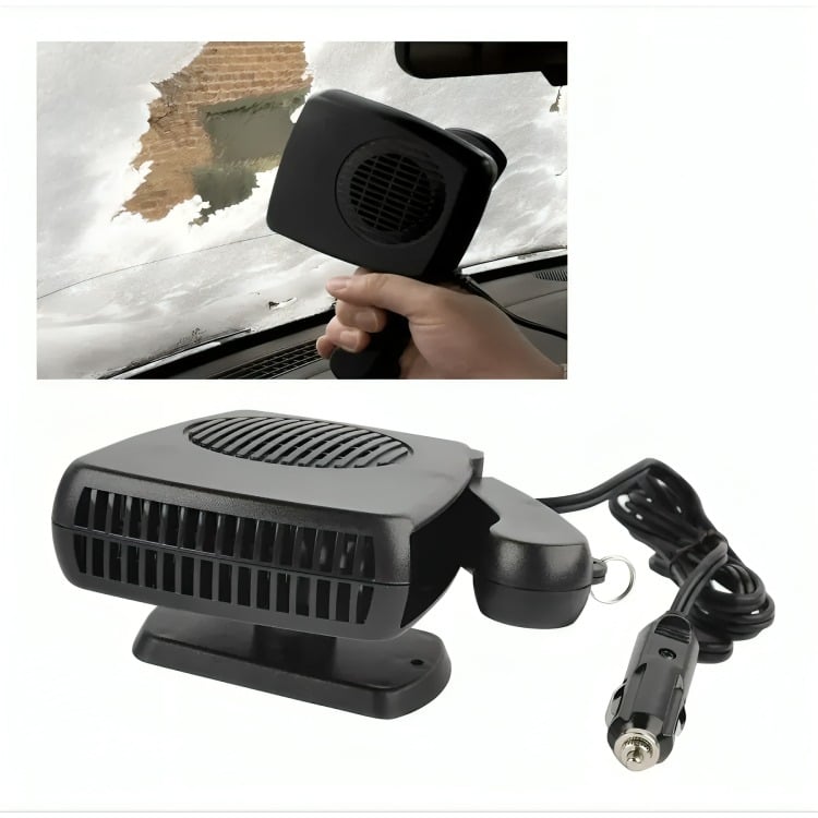 CALEFACTOR DE AUTO Y VENTILADOR 12V 150W 2 EN 1 - 3