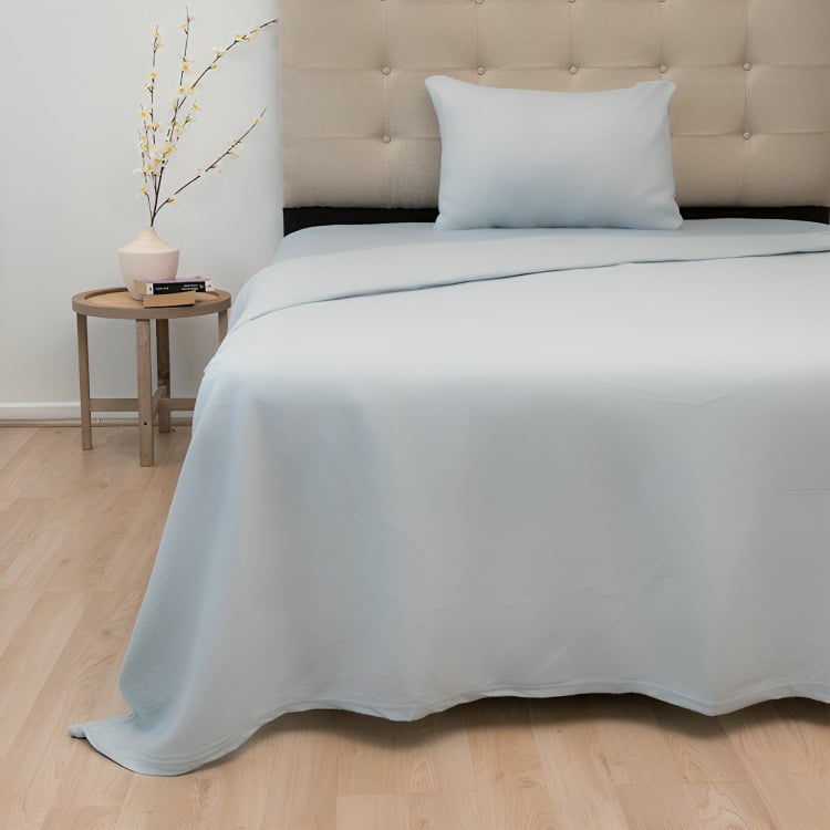 SÁBANAS POLAR COMPOSÉ 1.5 PLAZAS / BICOLOR TERRACOTA – DORAL - 1