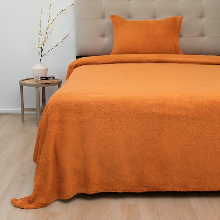 SÁBANAS CHIPORRO LISA 1.5 PLAZAS / TERRACOTA – DORAL - 2