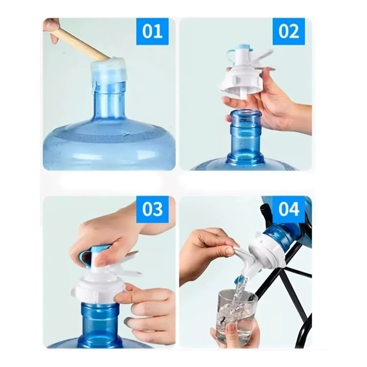 SOPORTE BASE DISPENSADOR BOTELLONES DE AGUA 20LTS - 4