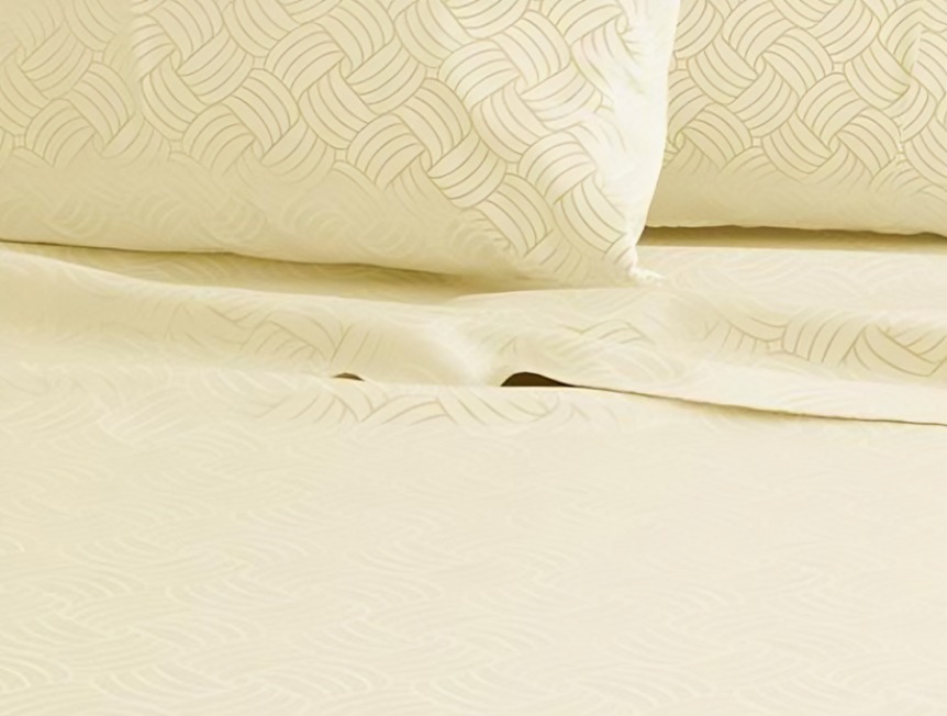 DORAL JUEGO DE SÁBANAS EMBOSSED 2PL CRUDO - 1