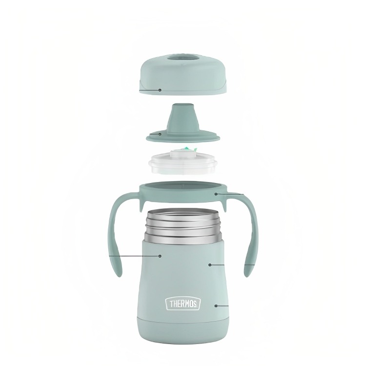BOTELLA AC INOX ASAS KIDS 210ML THERMOS - VERDE - 3