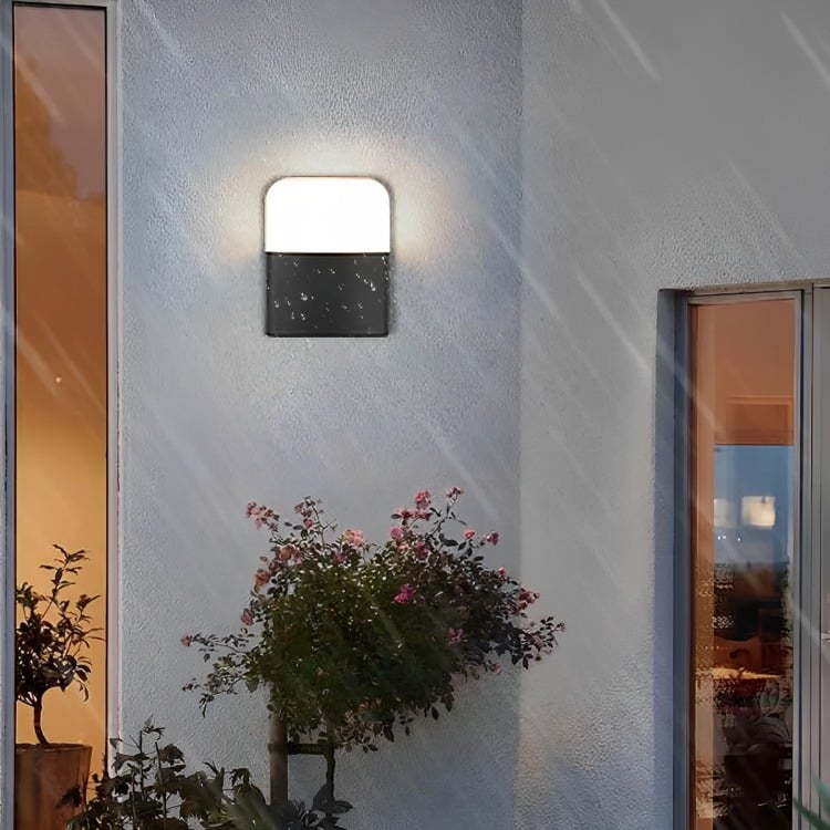 APLIQUE LÁMPARA LED DE PARED MODERNA 5W INTERIOR EXTERIOR - 4