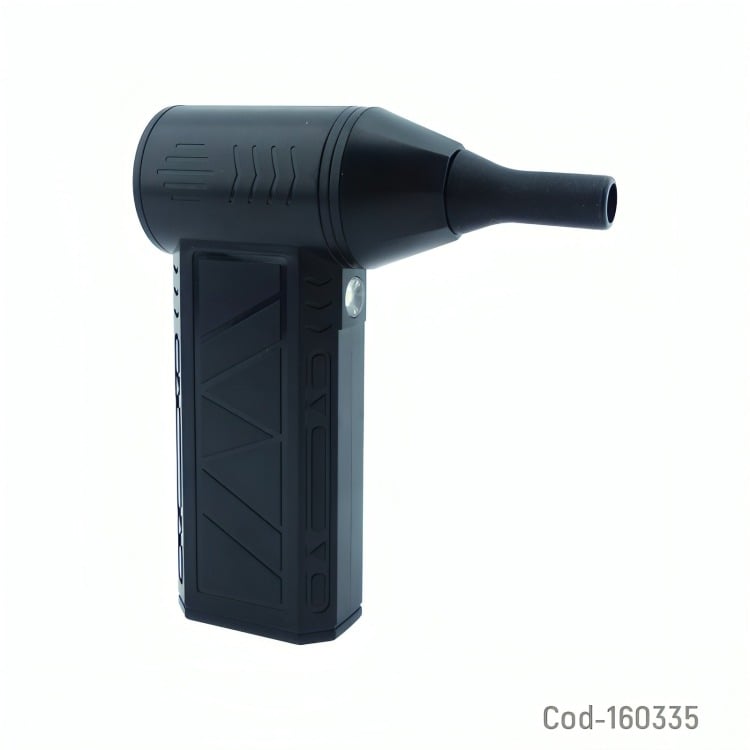 SOPLADOR MINI JET FAN CON LUZ RECARGABLE TYPE-C - 2