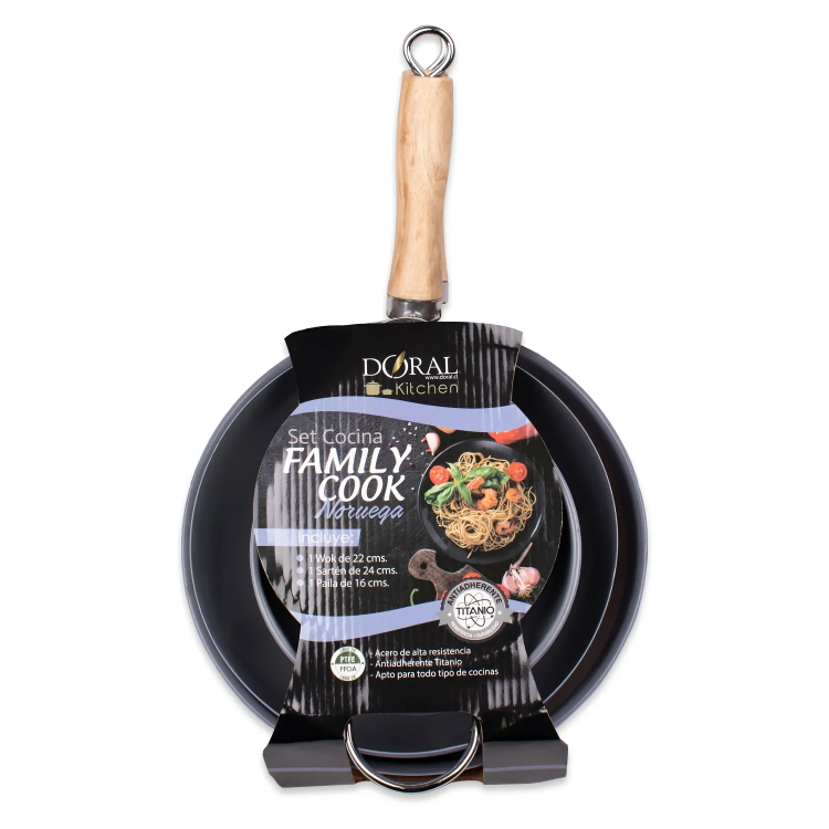 SET DE COCINA FAMILY COOK / PURPURA – DORAL - 3
