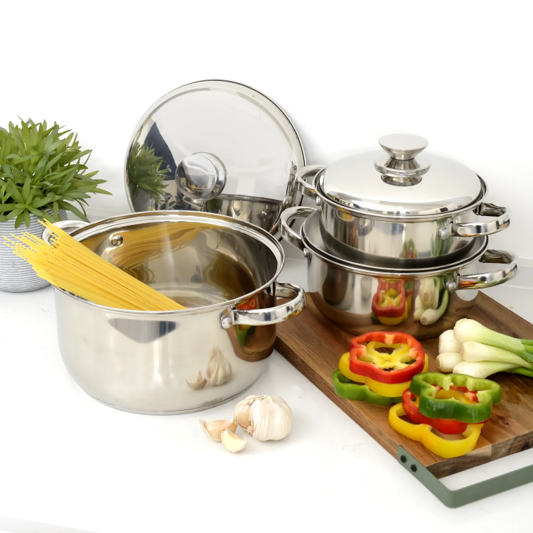 BATERIA DE COCINA LINEA MALAGA DE 6 PIEZAS – DORAL - 1