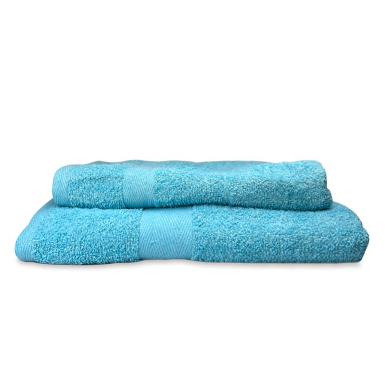 TOALLA DE MANO COLECCION 40×80 CM / CELESTE – ZAHR - 2