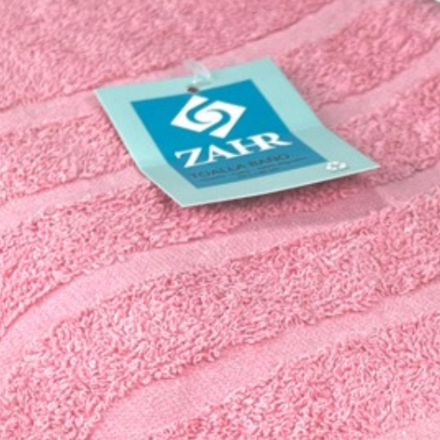 TOALLA DE BAÑO COLECCION 70×140 CM / ROSADO CLARO – ZAHR - 1