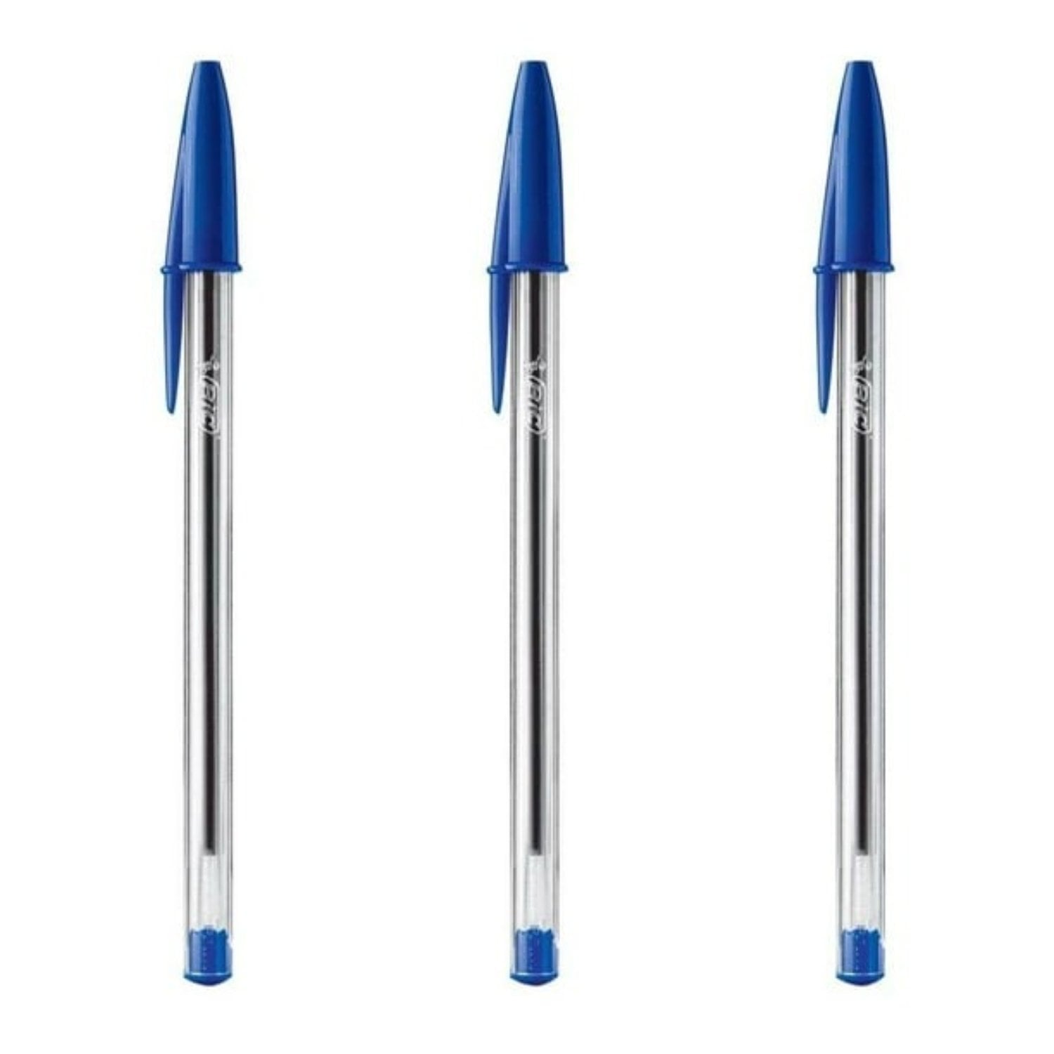 PACK X 4 BLISTER 3 BOLIGRAFOS CRISTAL / AZUL – BIC - 1