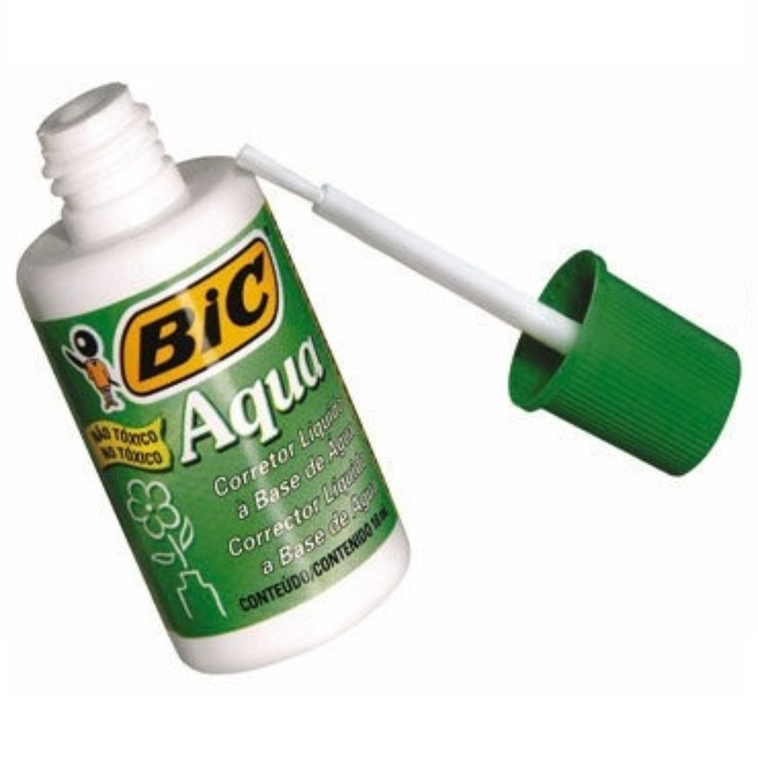 PACK X 4 CORRECTOR BOTELLA ECO AQUA – BIC - 1