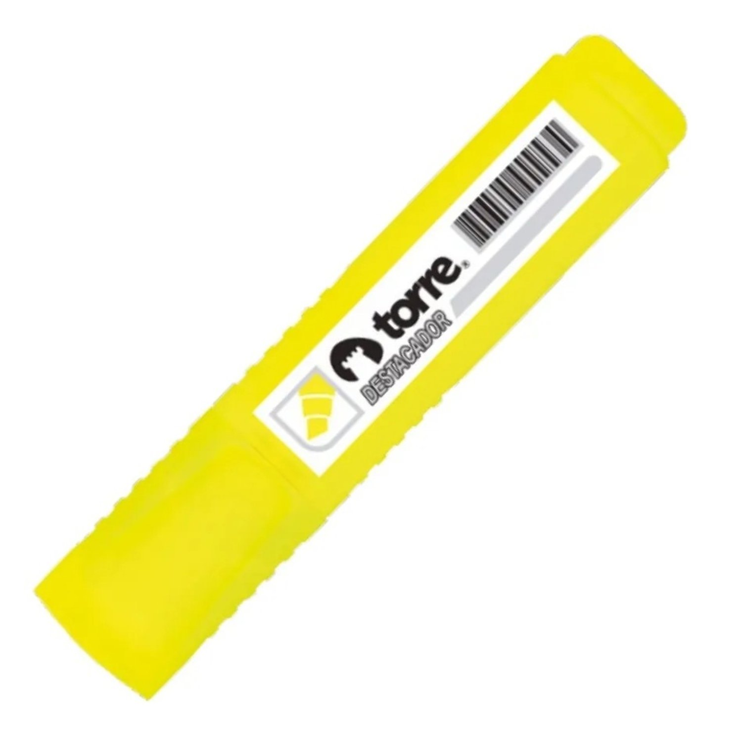 PACK X 4 DESTACADOR PUNTA BISELADA AMARILLO BLISTER – TORRE - 2