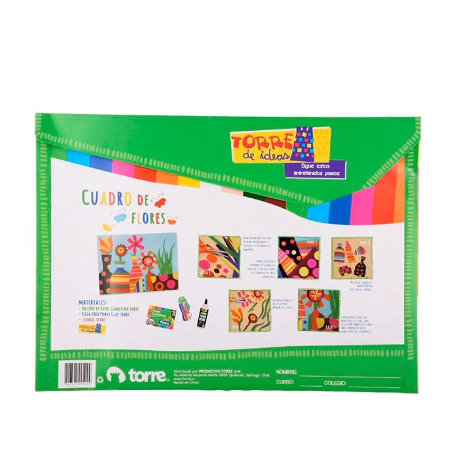 PACK X 4 BOLSON DE PAPEL GAMUZINA IMAGIA – TORRE - 3