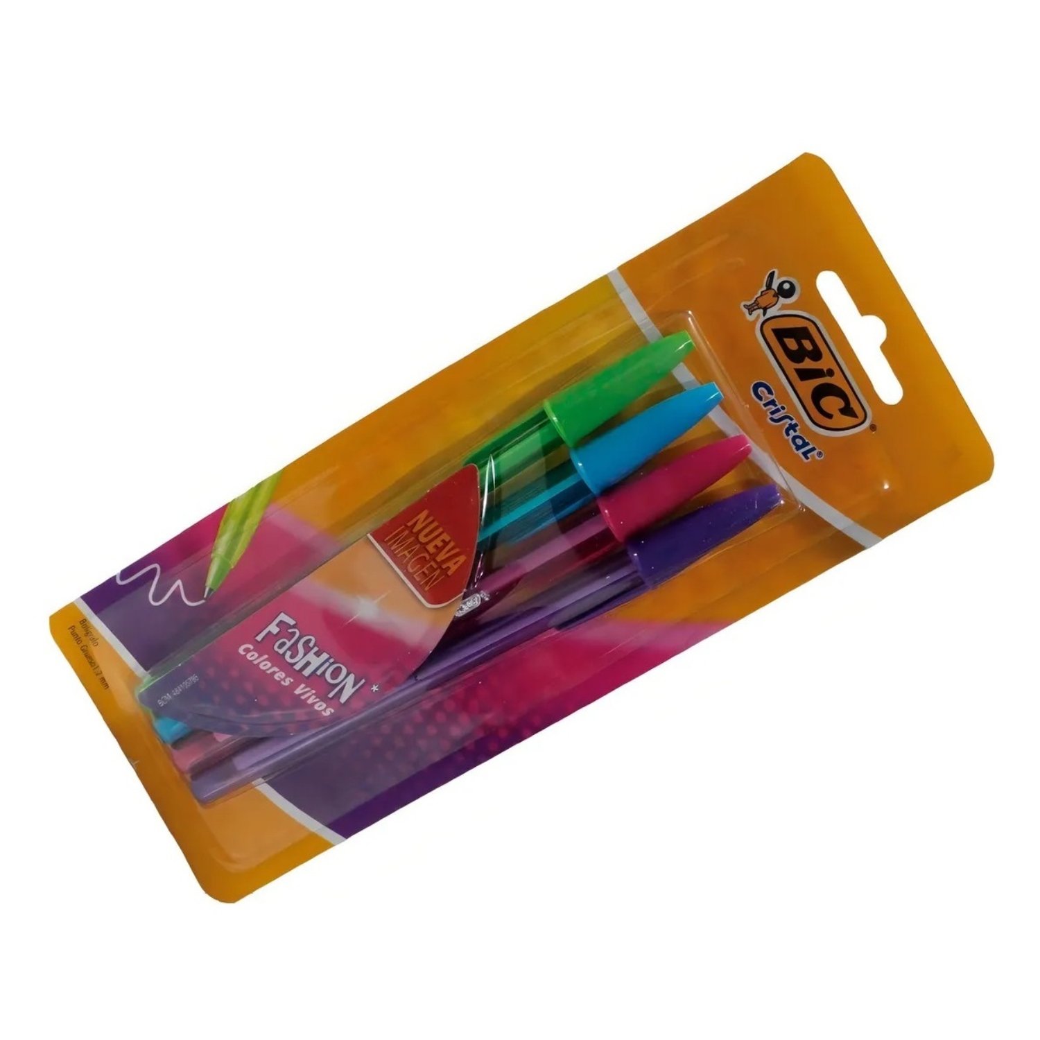 PACK X 4 BLISTER 4 BOLIGRAFOS FASHION SURTIDO  – BIC - 1