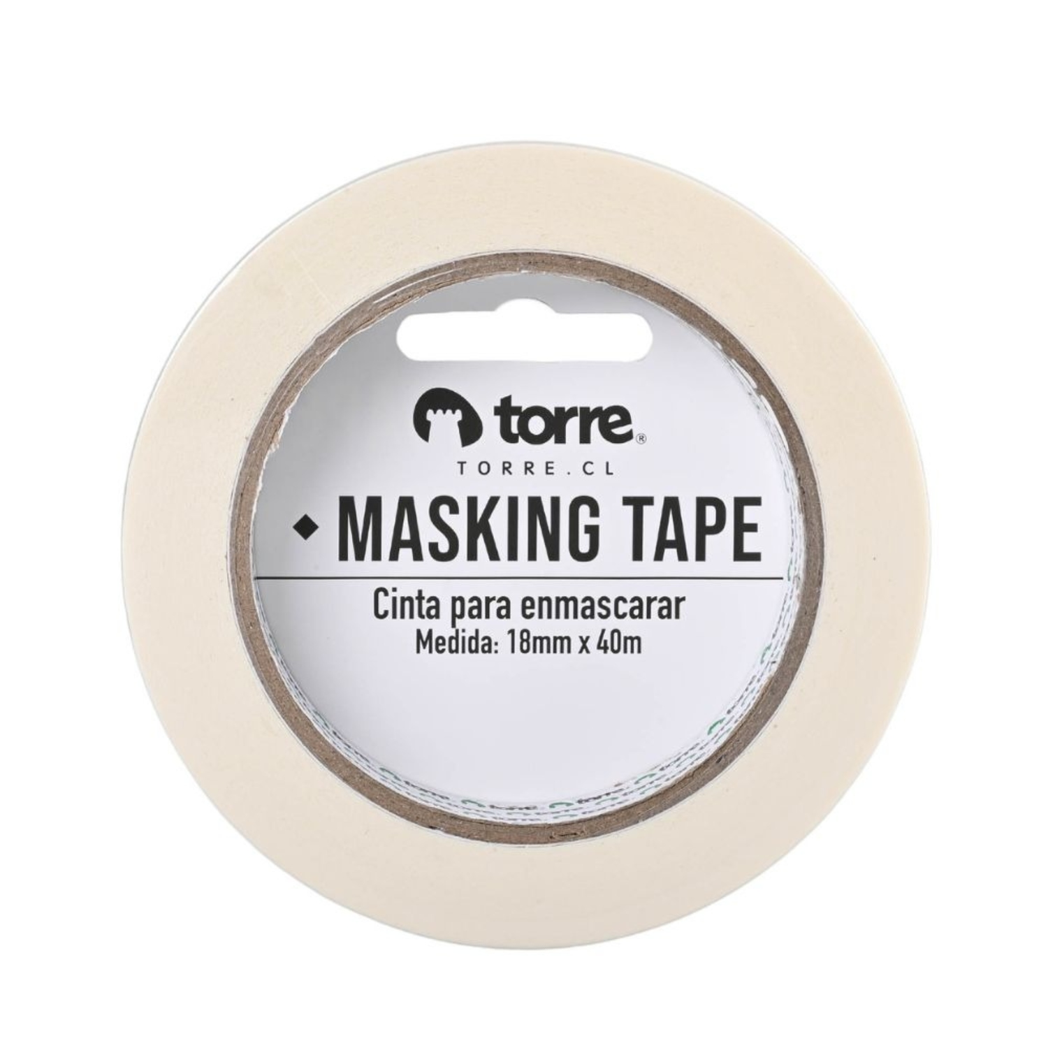 PACK X 4 CINTA MASKING TAPE CREMA 18MM X 40M. – TORRE - 1