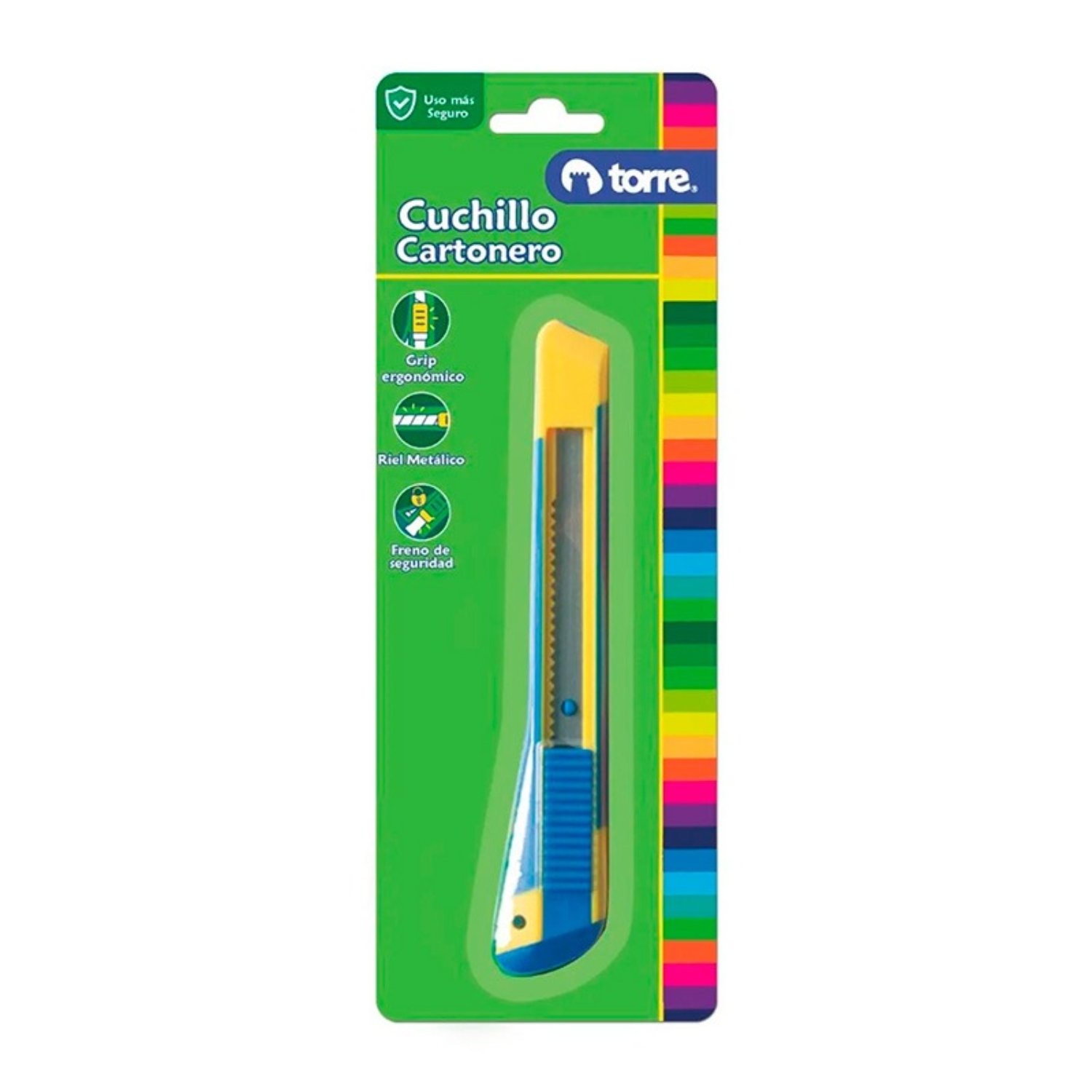 PACK X 4 CUCHILLO CARTONERO CHICO – TORRE - 2