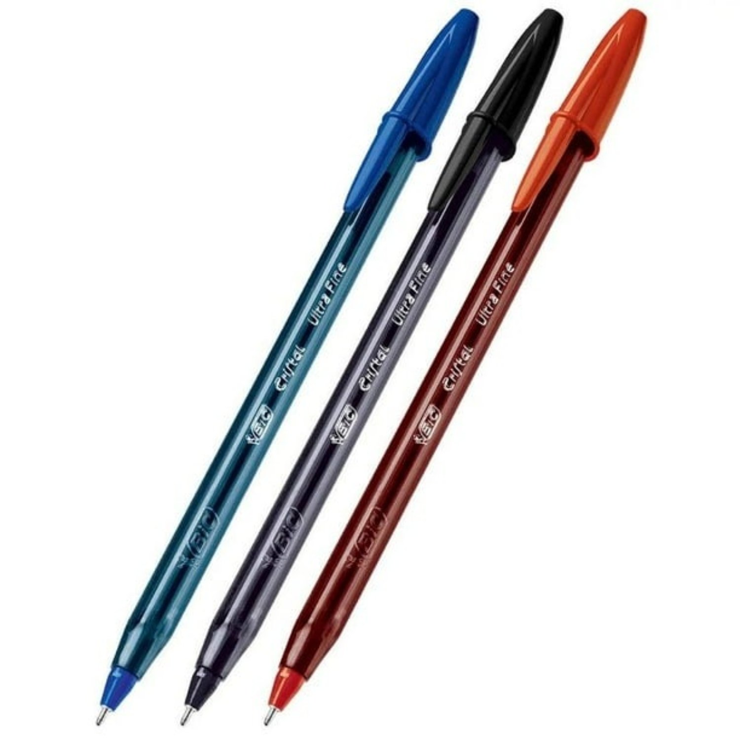 SET 10 BOLIGRAFOS CRISTAL / 4 AZUL 3 NEGRO 2 ROJO 1 VERDE – BIC - 2