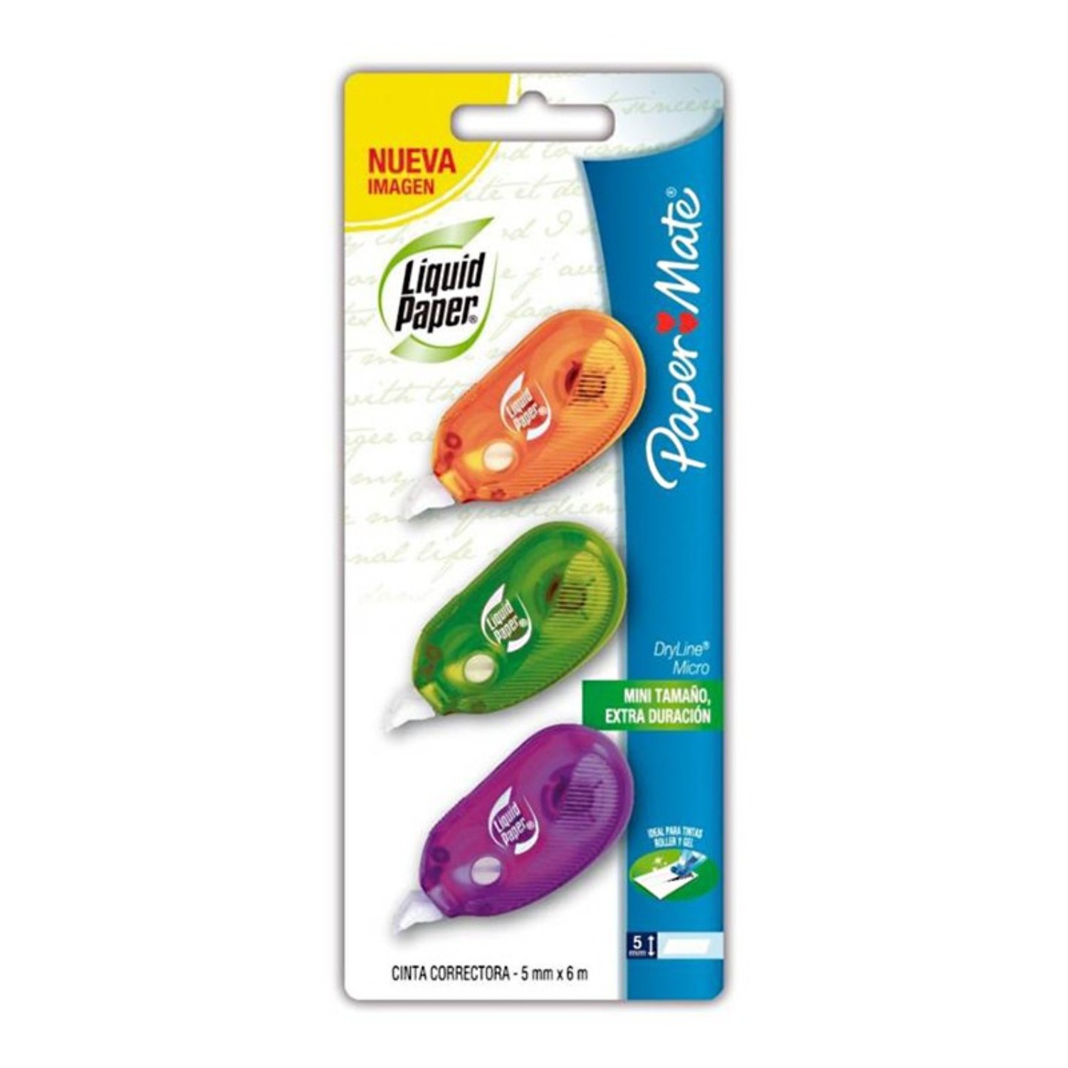 CORRECTOR CINTA DRY LINE MINI TJX3 – PAPER MATE - 1