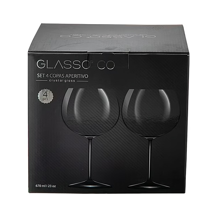SET 4 COPAS APERITIVO GLASSO - 2