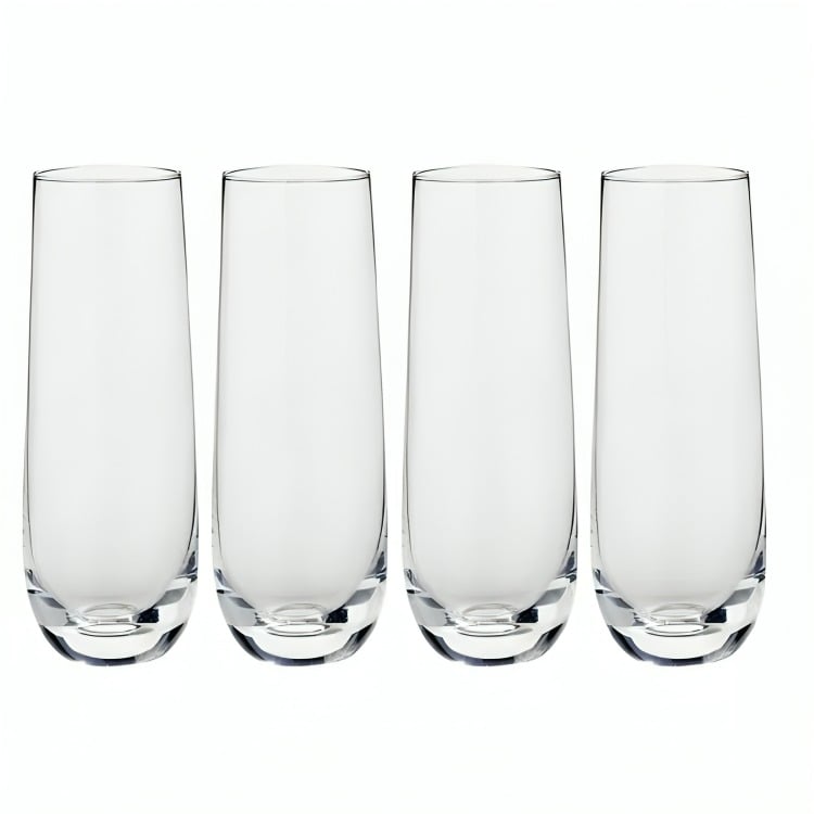 SET 4 VASOS CHAMPAGNE GLASSO - 2