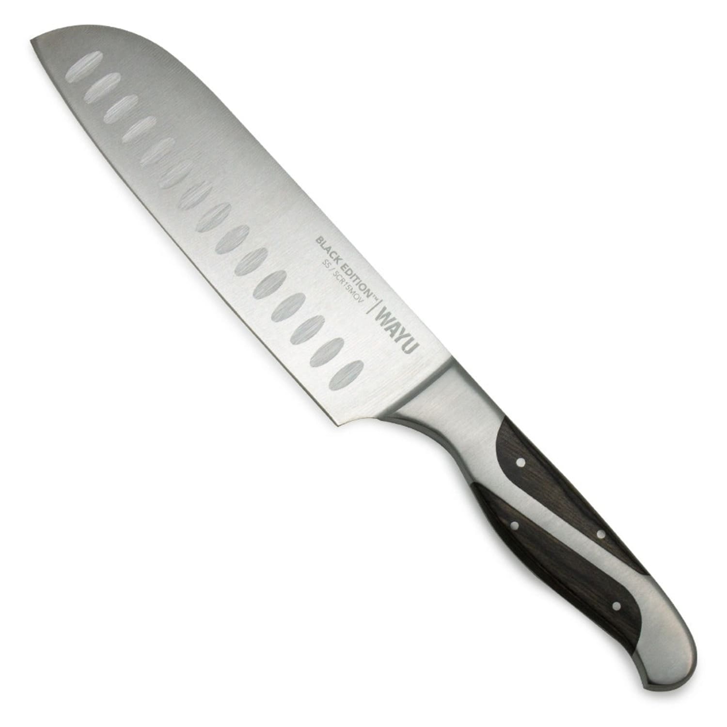 CUCHILLO SANTOKU BLACK EDITION WAYU - 3