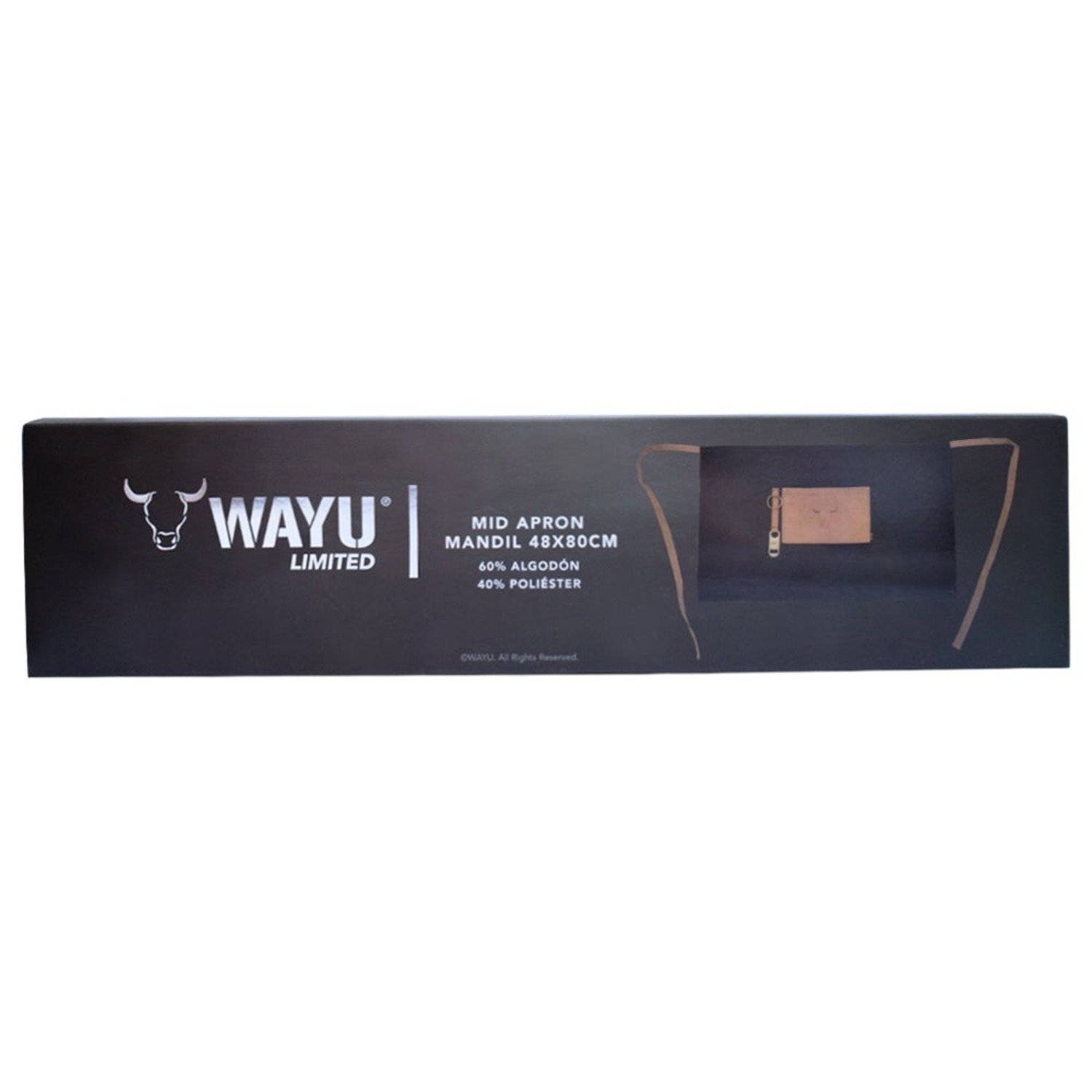 DELANTAL TIPO MANDIL CON DESTAPADOR WAYU - 3