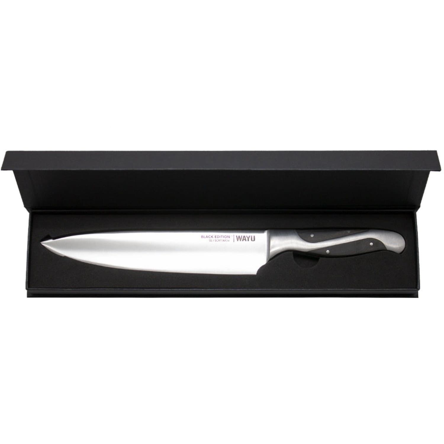 CUCHILLO CHEF 8' BLACK EDITION WAYU - 3