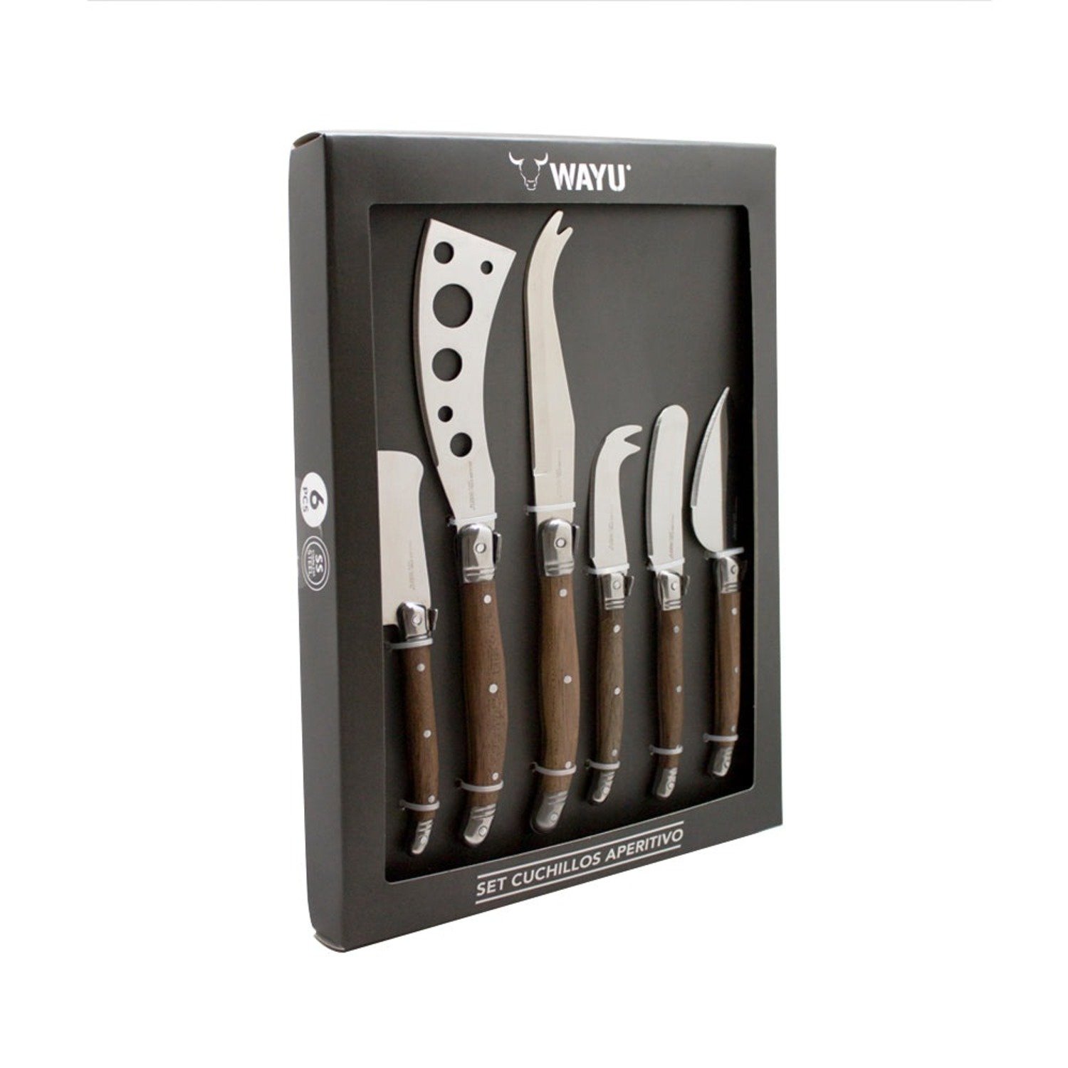 SET CUCHILLOS APERITIVOS WAYU - 1