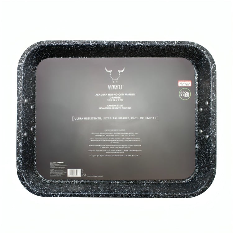ASADERA HORNO C/MANGO ANTIADHERENTE WAYU - 3