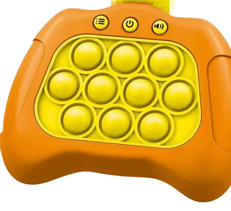 JUEGO POP IT ELECTRONICO PARA NIÑOS ANTIESTRES NARANJA - 2