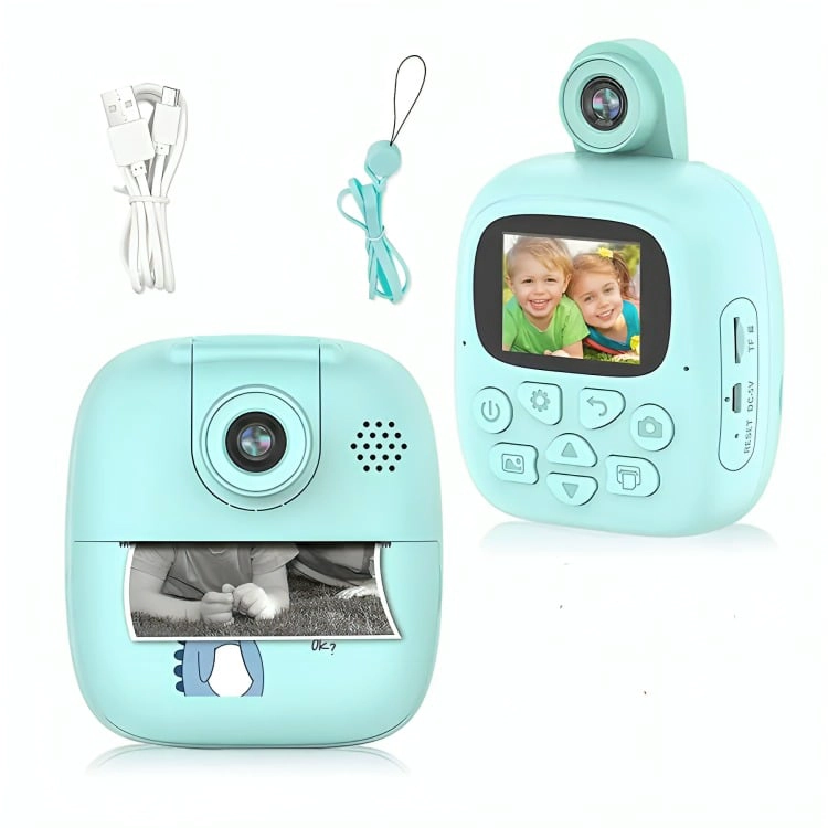 CAMARA DIGITAL PARA NIÑOS CELESTE - 3