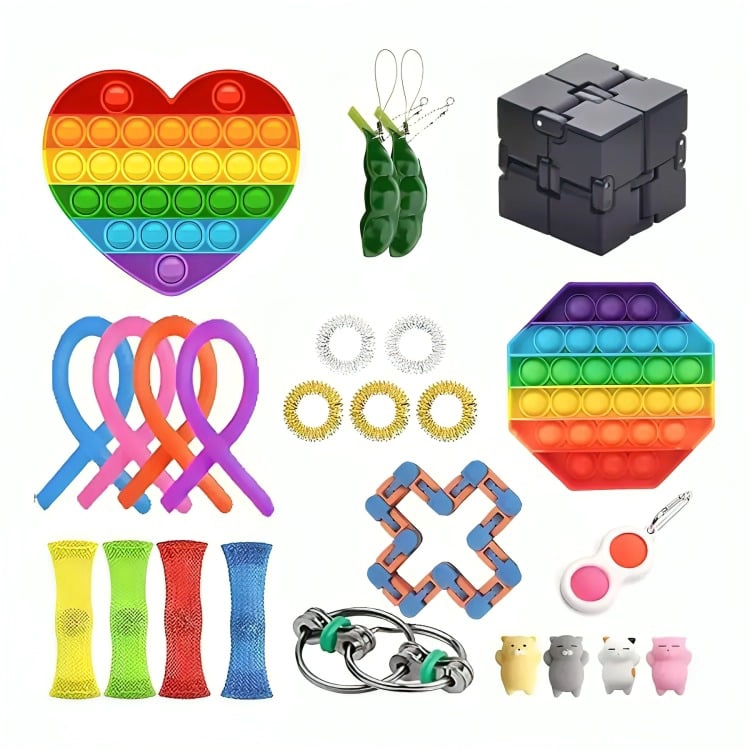 JUGUETE SET 25 PIEZAS FIDGET TOY - 1