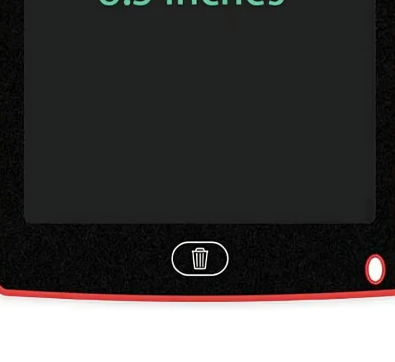 PIZARRA LCD MAGICA TABLET 8.5 PULGADAS ROJO - 2