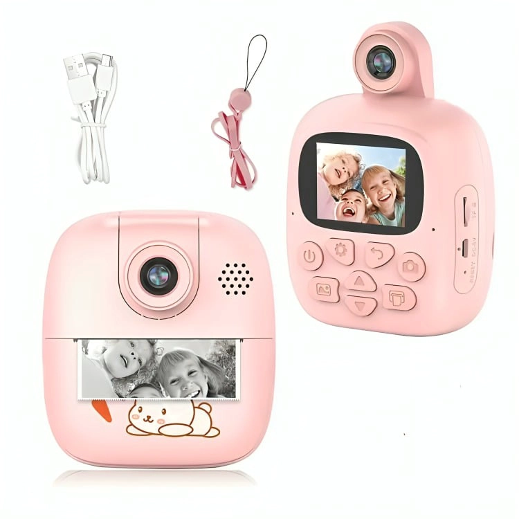 CAMARA DIGITAL PARA NIÑOS ROSADO - 3