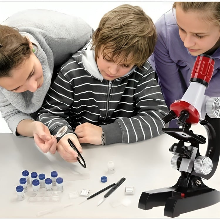 KIT DE CIENCIA PARA NIÑOS MICROSCOPIO JUGUETE EDUCATIVO - 1