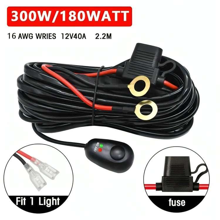 CABLEADO DE CONTROL REMOTO PARA LUZ LED RELE - 1