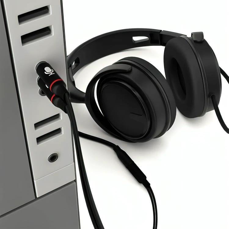 CABLE ADAPTADOR 3.5MM PARA AUDIFONOS CON MICROFONO - 3