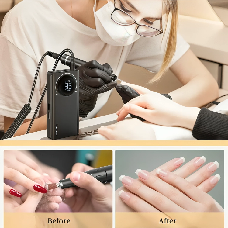 TORNO INALAMBRICO PROFESIONAL MANICURE 35000RPM PORTATIL - 2