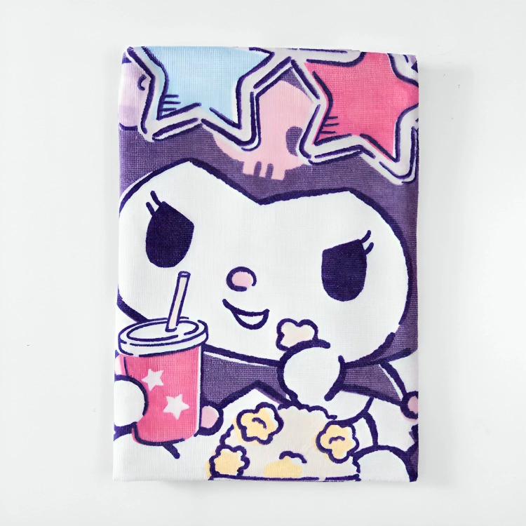 TOALLA DE PLAYA 70X140CM. /  KUROMI POPCORN – MASHINI - 3