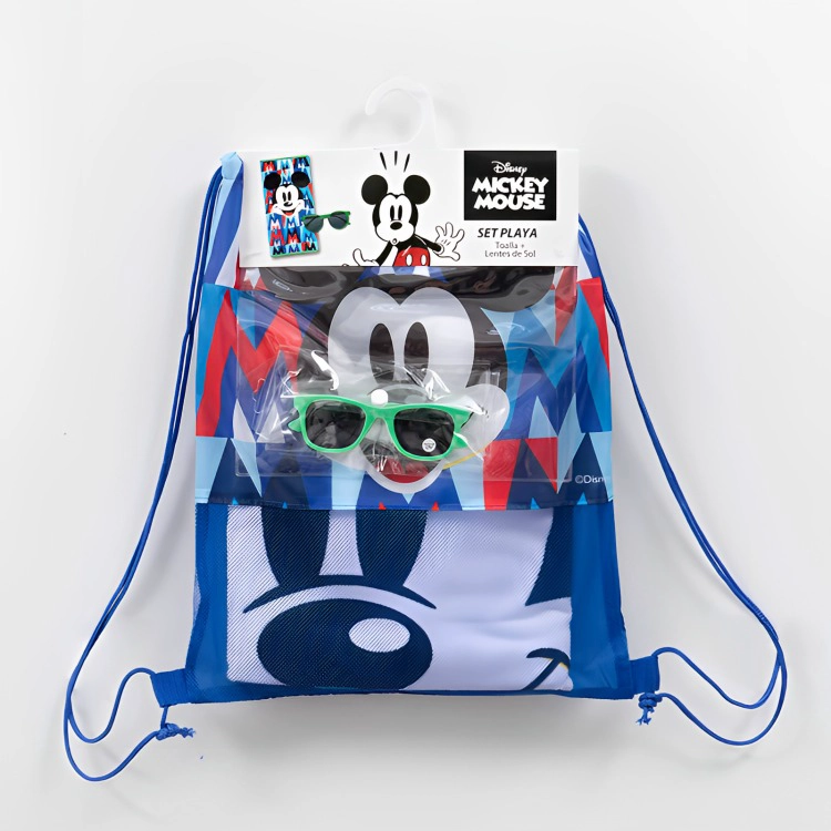 SET TOALLA 70×140 CM. + LENTES DE AGUA /MICKEY CARA – MASHINI - 3