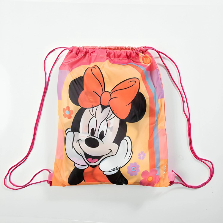 TOALLA DE PLAYA 70×140 CM + BOLSO /MINNIE SMILE – MASHINI - 1